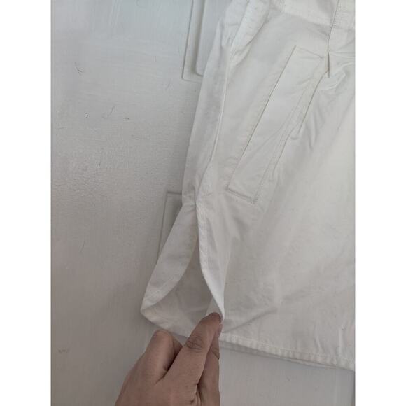 Free People Shorts Size XL Pleated Shorty Pull On Jasmine White High Rise NWT - Picture 13 of 13